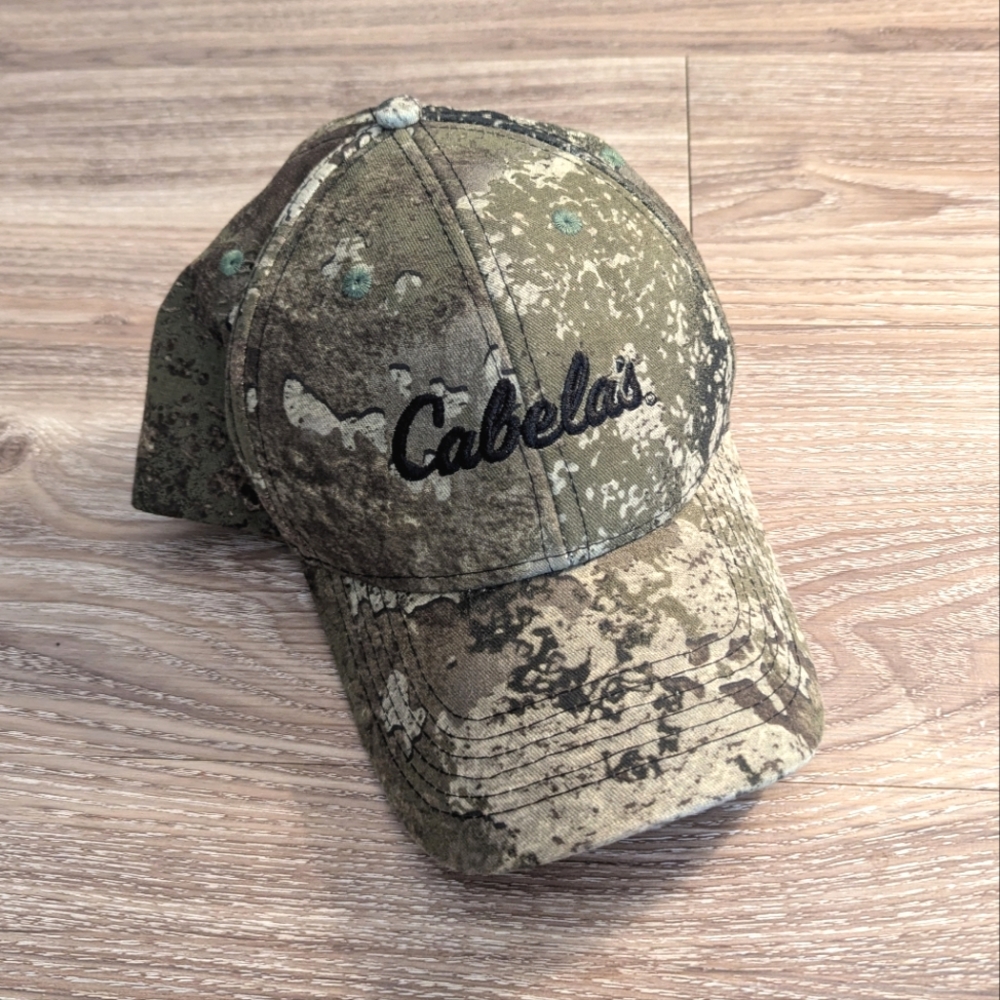 Cabela's realtree camo snapback dad hat